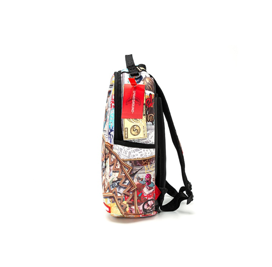 Balo Sprayground DLX Shark 'Multicolor' W0735754 - Ảnh 3