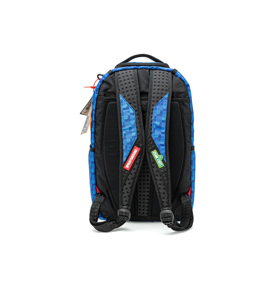 Balo Sprayground DLX Shark 'Brown Blue' W0735768 - Ảnh 4