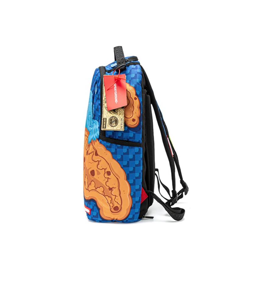 Balo Sprayground DLX Shark 'Brown Blue' W0735768 - Ảnh 2