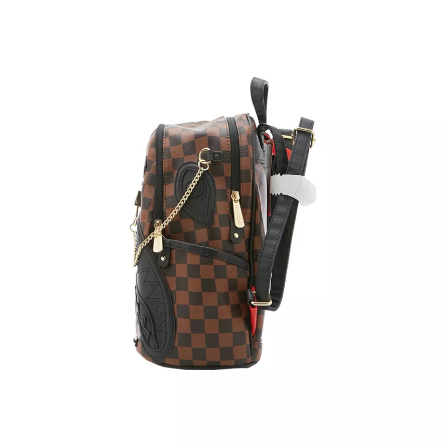 Balo Sprayground Caro Shark 'Brown Black' W0815720 - Ảnh 2