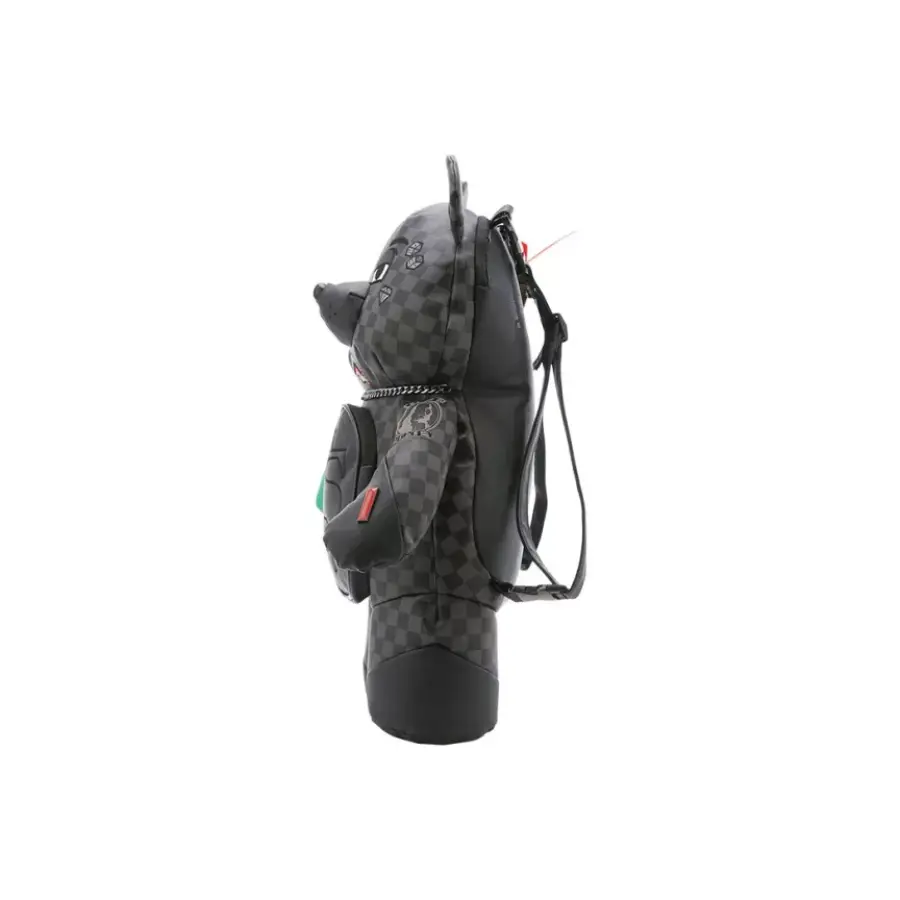 Balo Sprayground Plush Toy 'Black' W0827007 - Ảnh 3