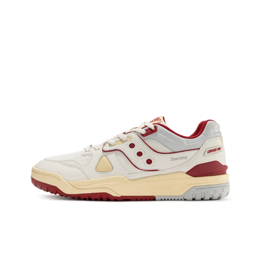 Giày Saucony Cross 90 'White Red Beige' S79035-5 - Ảnh 5