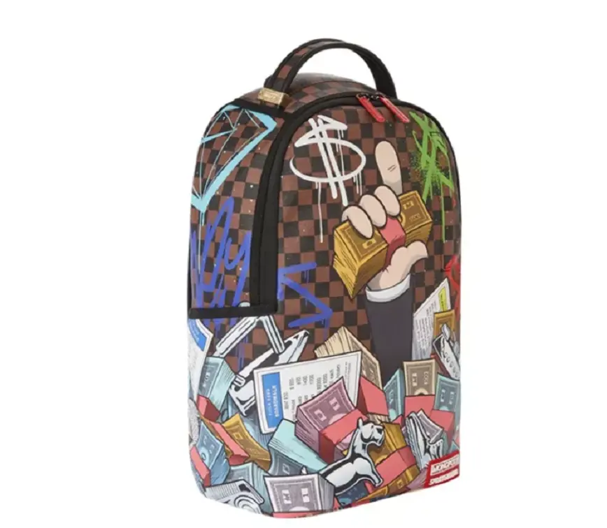Balo Sprayground Big Rich 'Money' W0835819 - Ảnh 4