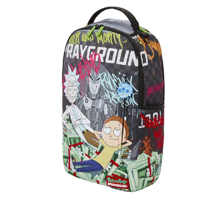 Balo Sprayground x Rich & Morty 'Bird Man' W0835820 - Ảnh 2