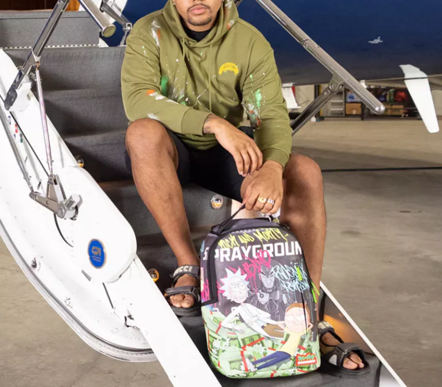 Balo Sprayground x Rich & Morty 'Bird Man' W0835820 - Ảnh 4