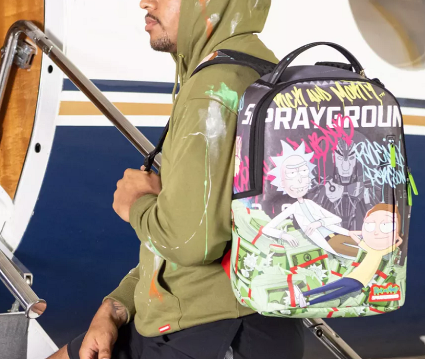 Balo Sprayground x Rich & Morty 'Bird Man' W0835820 - Ảnh 5