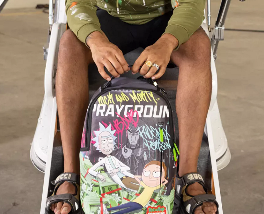 Balo Sprayground x Rich & Morty 'Bird Man' W0835820 - Ảnh 6