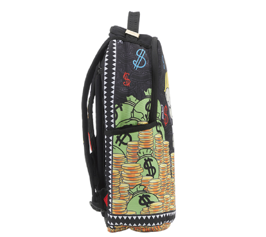 Balo Sprayground x Litter Rich Rich 'Billions' W0835818 - Ảnh 3