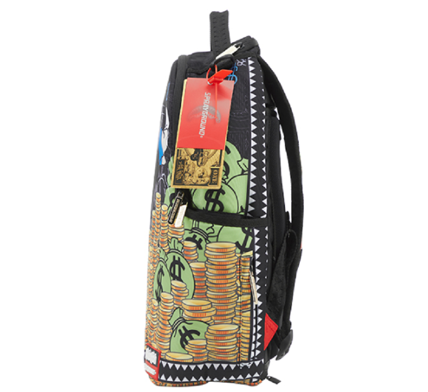 Balo Sprayground x Litter Rich Rich 'Billions' W0835818 - Ảnh 4