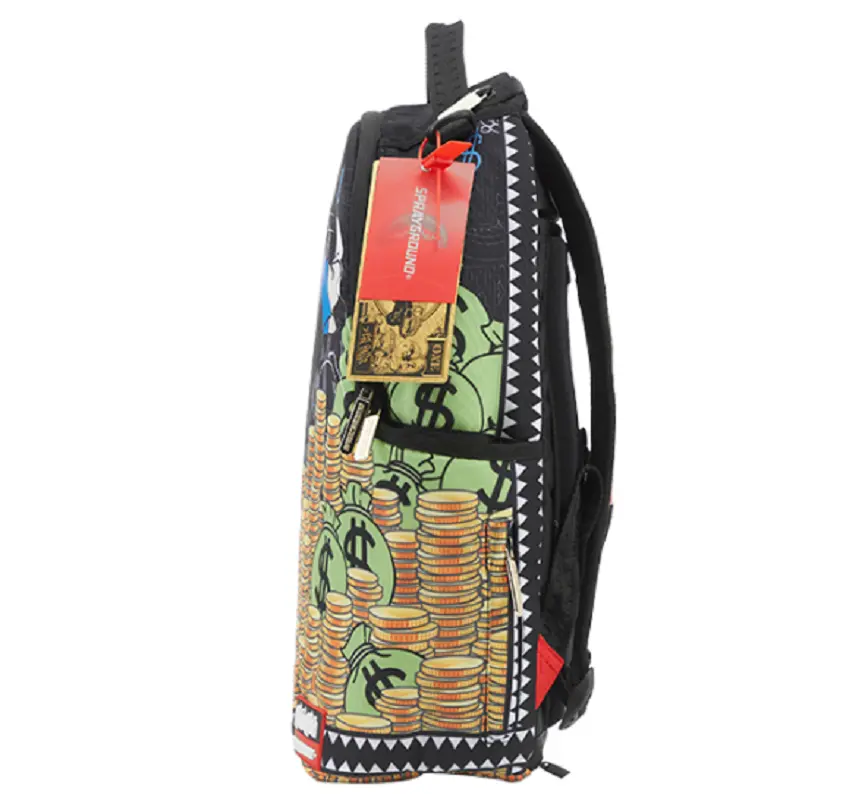 Balo Sprayground x Litter Rich Rich 'Billions' W0835818 - Ảnh 4