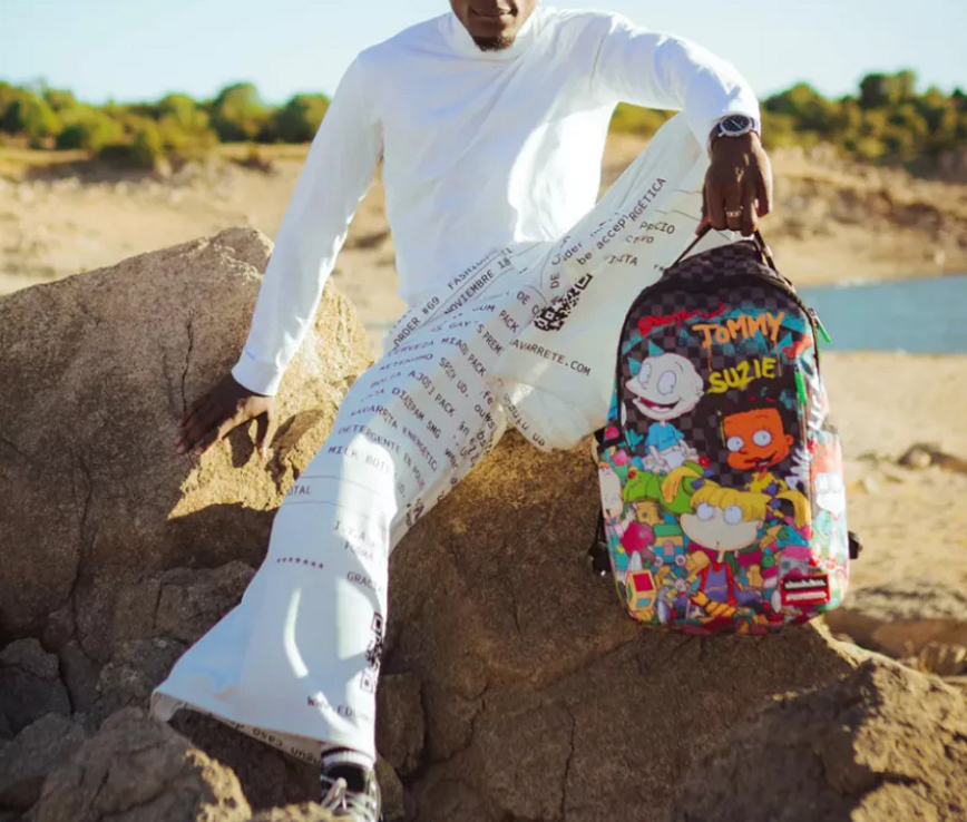 Balo Sprayground x Little Ghots Paris 'Tommy Suzie' W0835814 - Ảnh 3