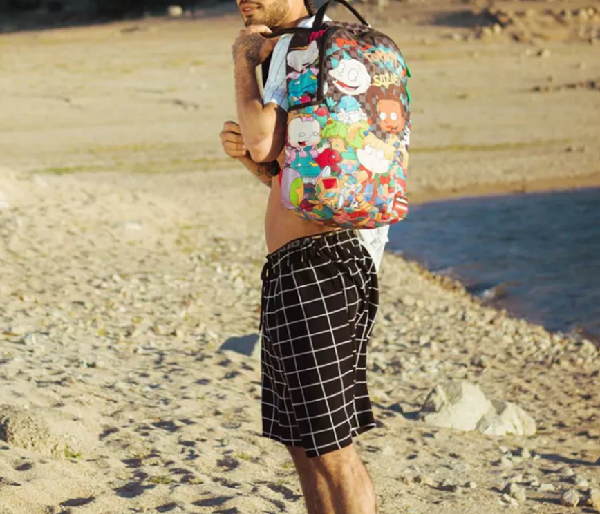 Balo Sprayground x Little Ghots Paris 'Tommy Suzie' W0835814 - Ảnh 4