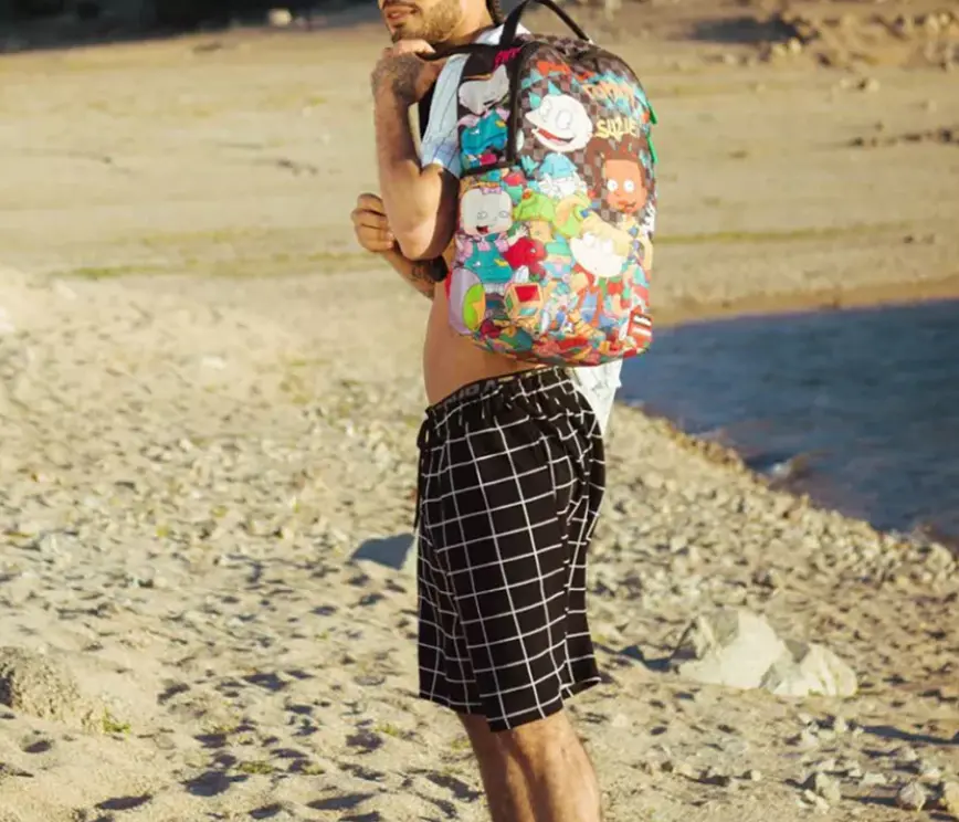 Balo Sprayground x Little Ghots Paris 'Tommy Suzie' W0835814 - Ảnh 4