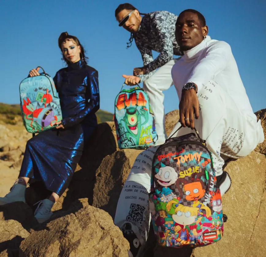 Balo Sprayground x Little Ghots Paris 'Tommy Suzie' W0835814 - Ảnh 5