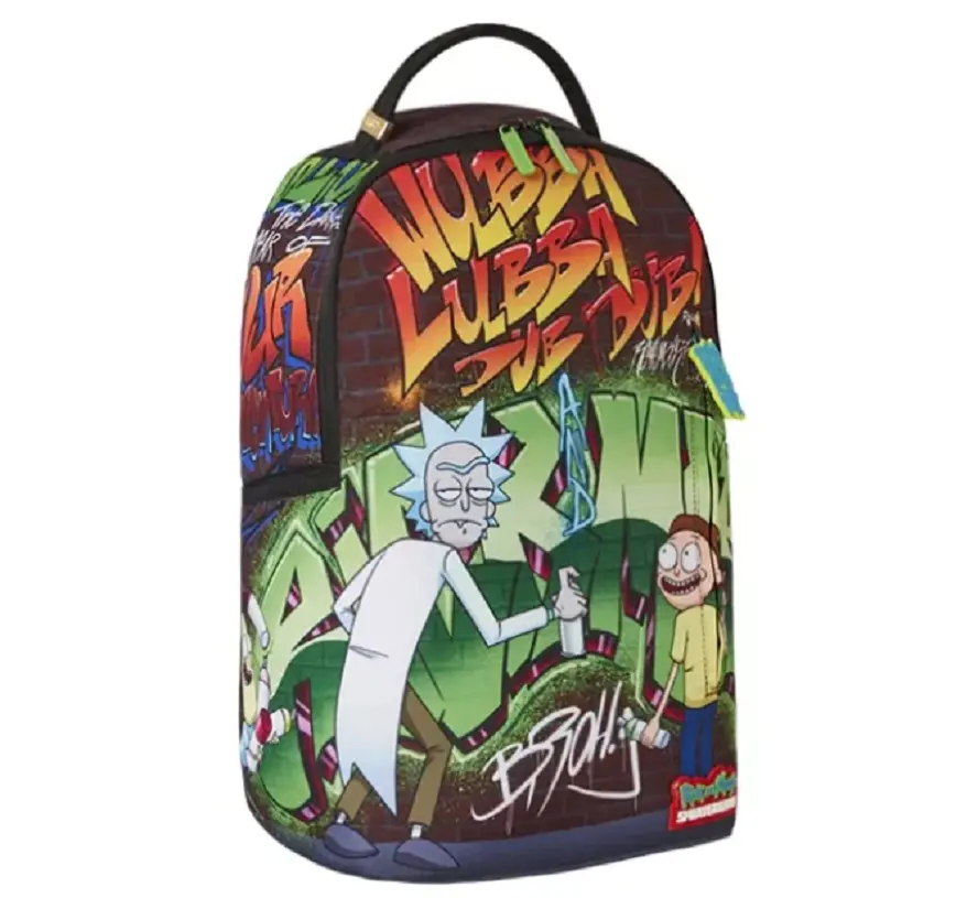 Balo Sprayground x Rich & Morty 'Bird Man' W0835736 - Ảnh 3