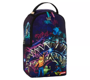 Alternative view of Balo Sprayground Graffiti 'Dark Shark Mouth' W0835728