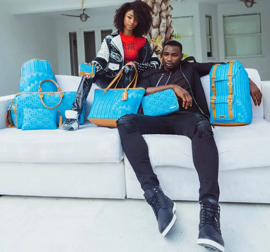 Balo Sprayground Llluchains Turg DLX Shark 'Blue' W0825726 - Ảnh 7