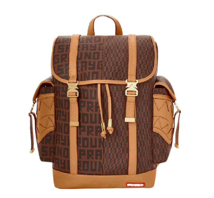 Balo Sprayground Embossed Label 'Brown' 910B4711NSZBROWN