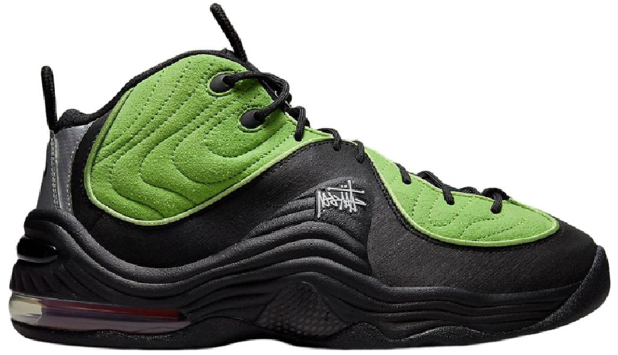 Giày Nike Air Penny 2 Stussy Vivid 'Green Black' DX6933-300