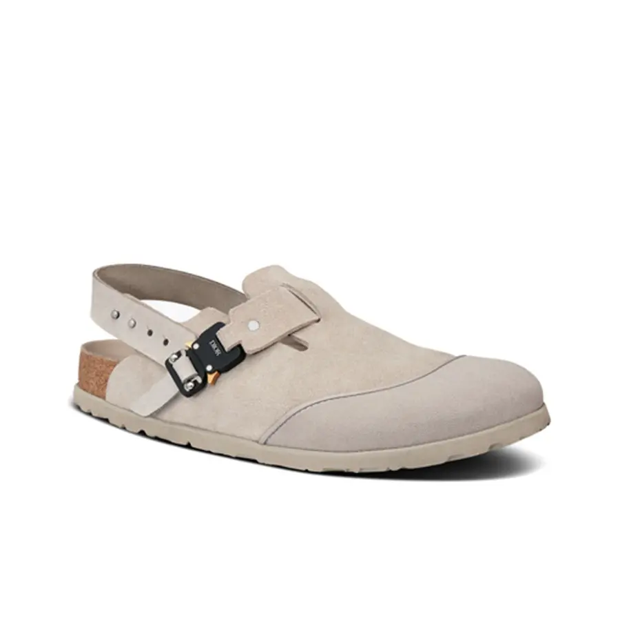 Dép Dior By Birkenstock 'Tokio Mule Greige' 3SA116ZSD-H161 - Ảnh 3