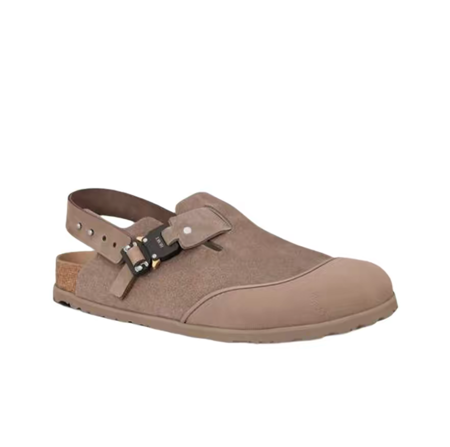 Dép Dior By Birkenstock 'Tokio Mule Brown' 3SA116ZSD-H700 - Ảnh 2