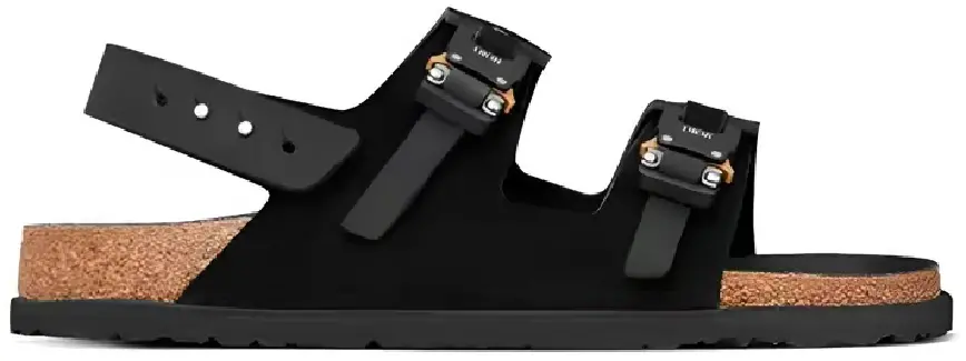 Dép Dior By Birkenstock Milano Sandal 'Black' 3SA117ZSG-H900