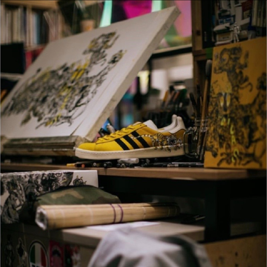 Giày Adidas Campus x Kasina Kim 'The Master With Friends' IE4810 - Ảnh 3