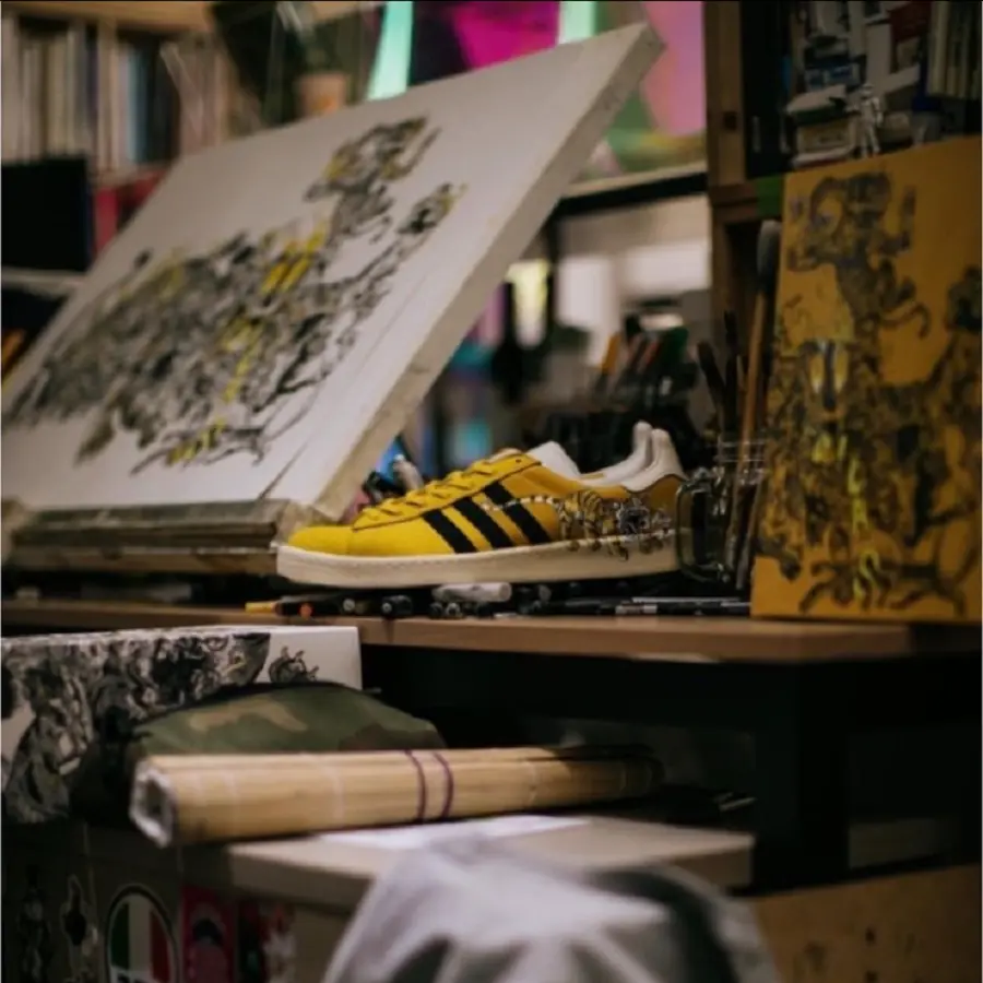 Giày Adidas Campus x Kasina Kim 'The Master With Friends' IE4810 - Ảnh 3