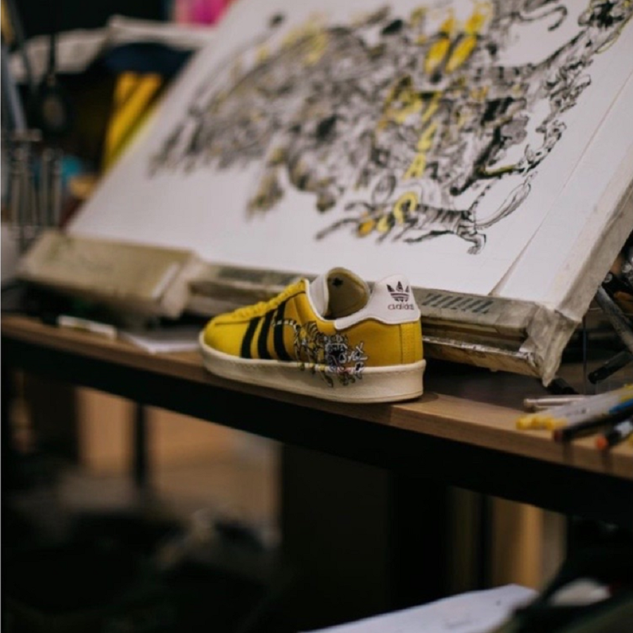 Giày Adidas Campus x Kasina Kim 'The Master With Friends' IE4810 - Ảnh 5