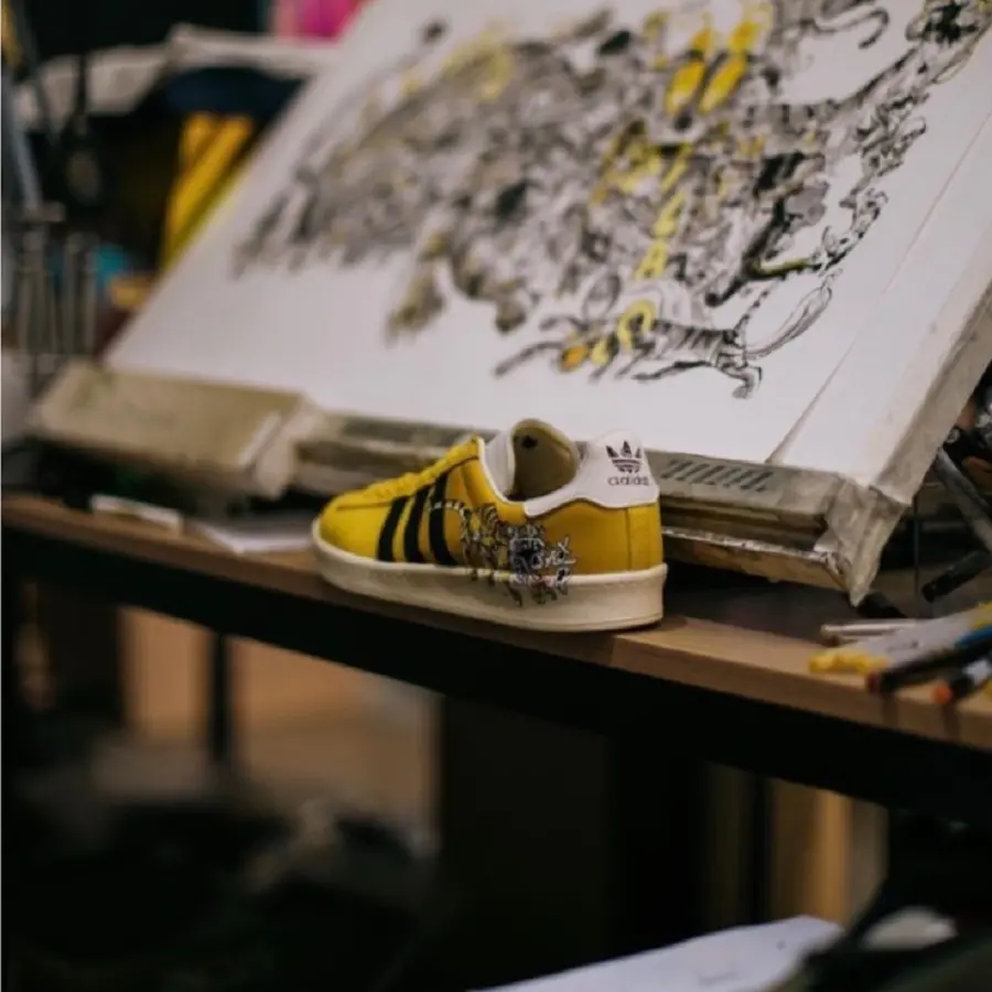 Giày Adidas Campus x Kasina Kim 'The Master With Friends' IE4810 - Ảnh 5