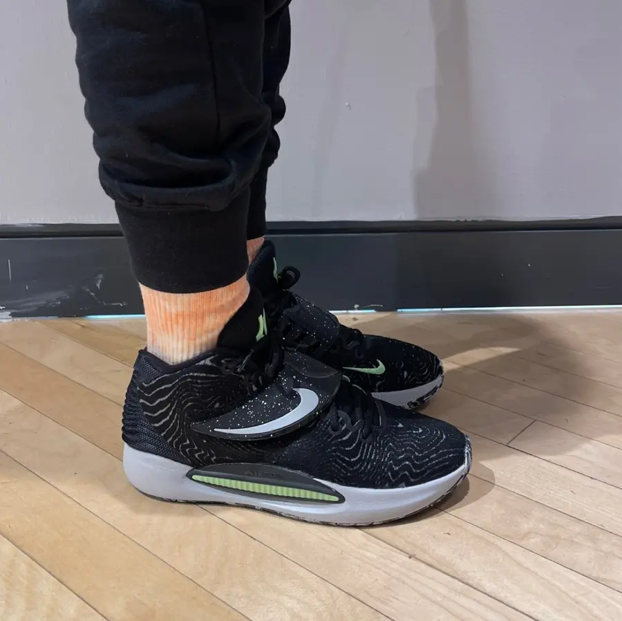 Giày Nike KD 14 EP 'Black Lime Glow' CZ0170-005 - Ảnh 4