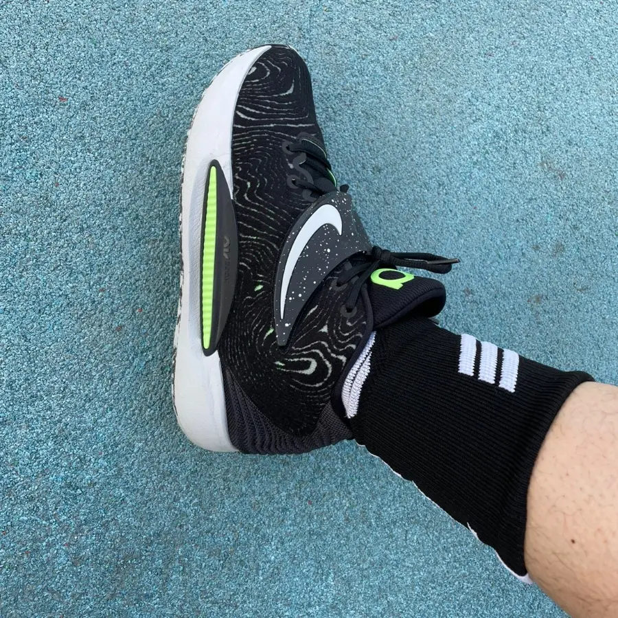 Giày Nike KD 14 EP 'Black Lime Glow' CZ0170-005 - Ảnh 5
