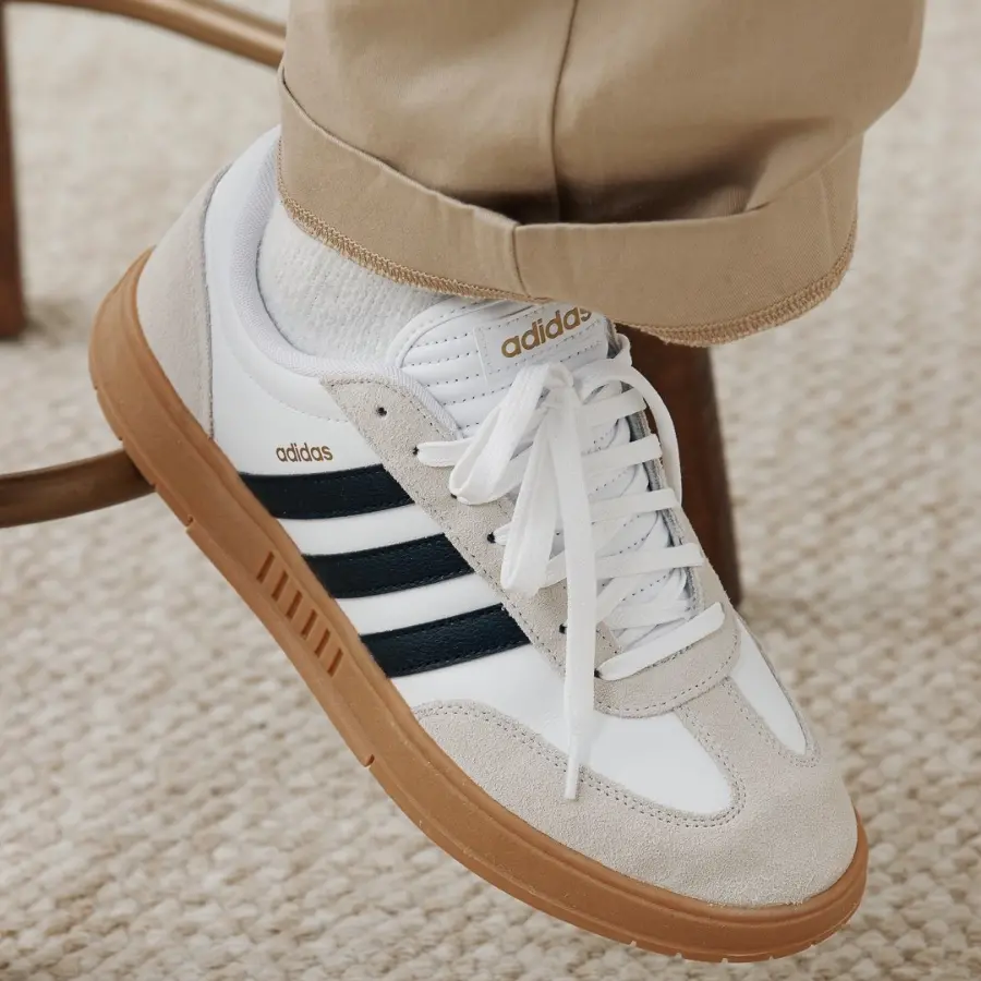 Alternative view of Giày Adidas Gradas 'White Black Gum' FW3378