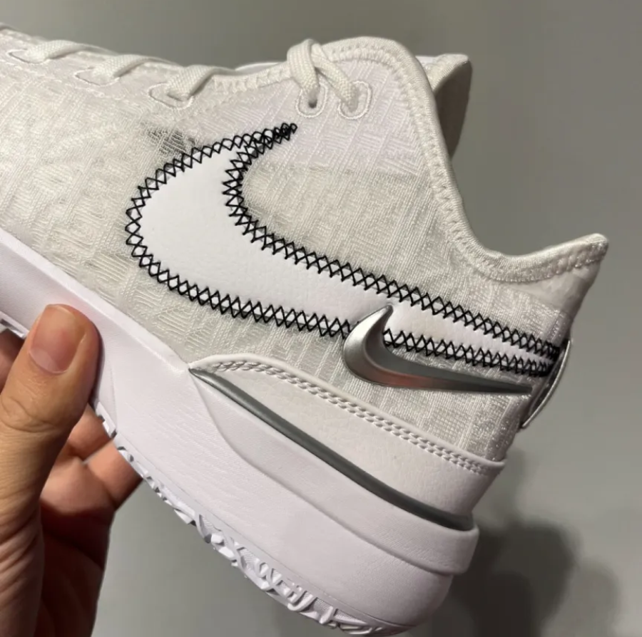 Giày Nike LeBron NXXT Gen EP 'White Metallic Silver' DR8788-101 - Ảnh 6