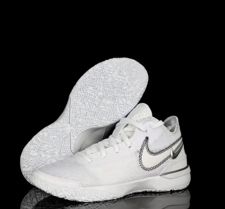 Alternative view of Giày Nike LeBron NXXT Gen EP 'White Metallic Silver' DR8788-101