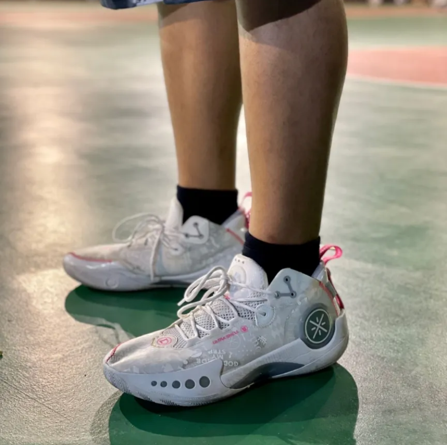 Giày Lining Wade Shadow 3 'White Pink' ABPR049-1 - Ảnh 6