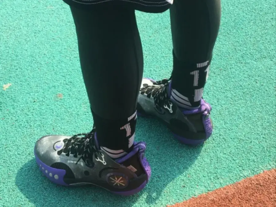 Giày Lining Phantom 3 'Black Purple' ABPR049-5 - Ảnh 3