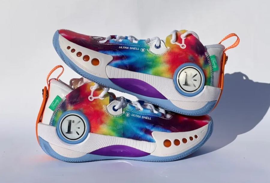 Giày Lining Phantom 3 'White Rainbow' ABPR049-8 - Ảnh 6