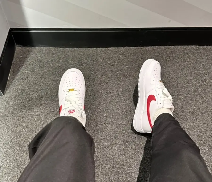 Giày Nike Air Force 1 Low 'White Team Red' CZ0326-100 - Ảnh 4