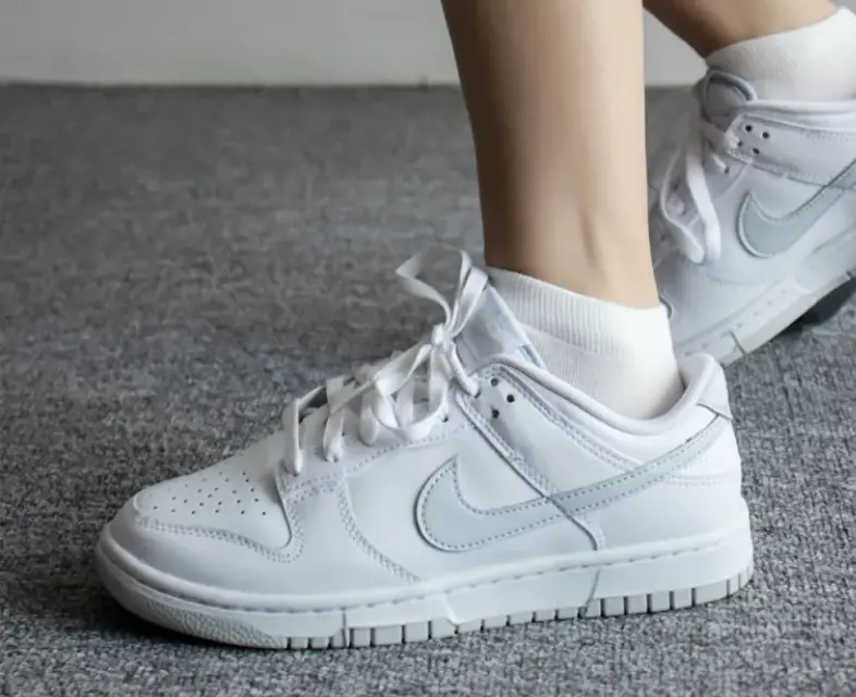 Giày Nike Dunk Low Retro 'White Pure Platinum' DV0831-101 - Ảnh 7