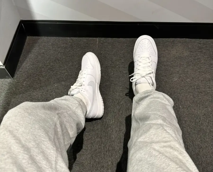 Giày Nike Dunk Low Retro 'White Pure Platinum' DV0831-101 - Ảnh 4