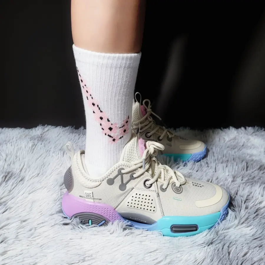 Giày Li Ning 2020 Wade All City 9 Marshmallow ABAR051-1 - Ảnh 5