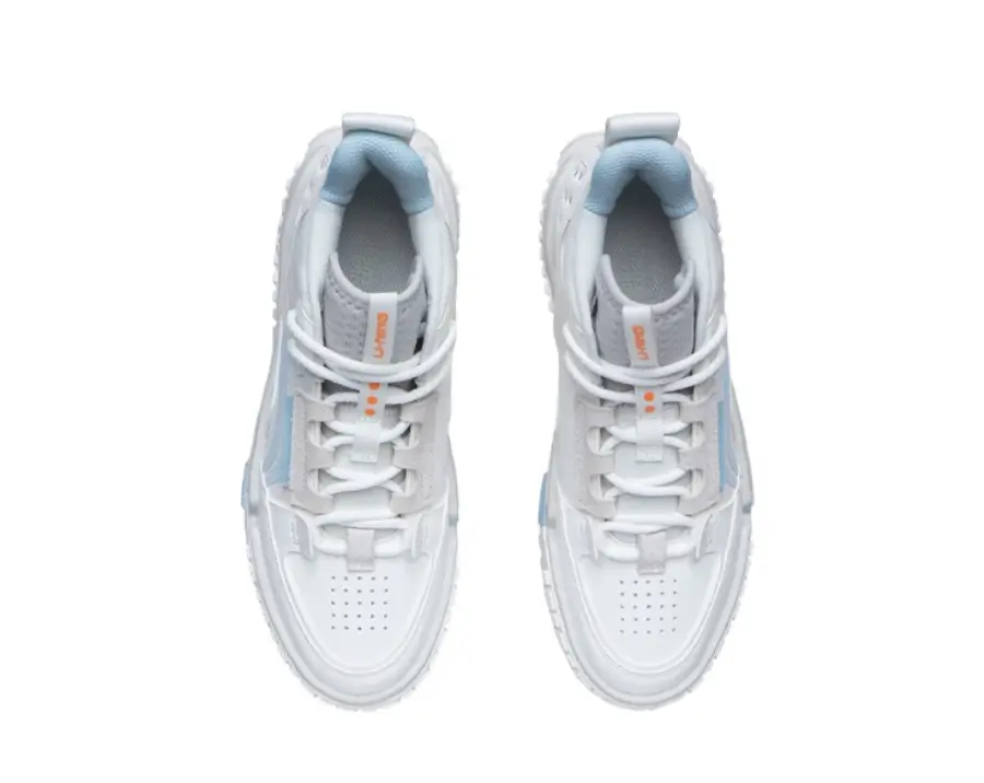 Giày Li Ning Middle Cut Classic 'White' AGCR312-2 - Ảnh 8