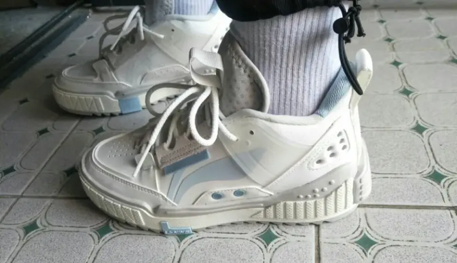 Giày Li Ning Middle Cut Classic 'White' AGCR312-2 - Ảnh 6