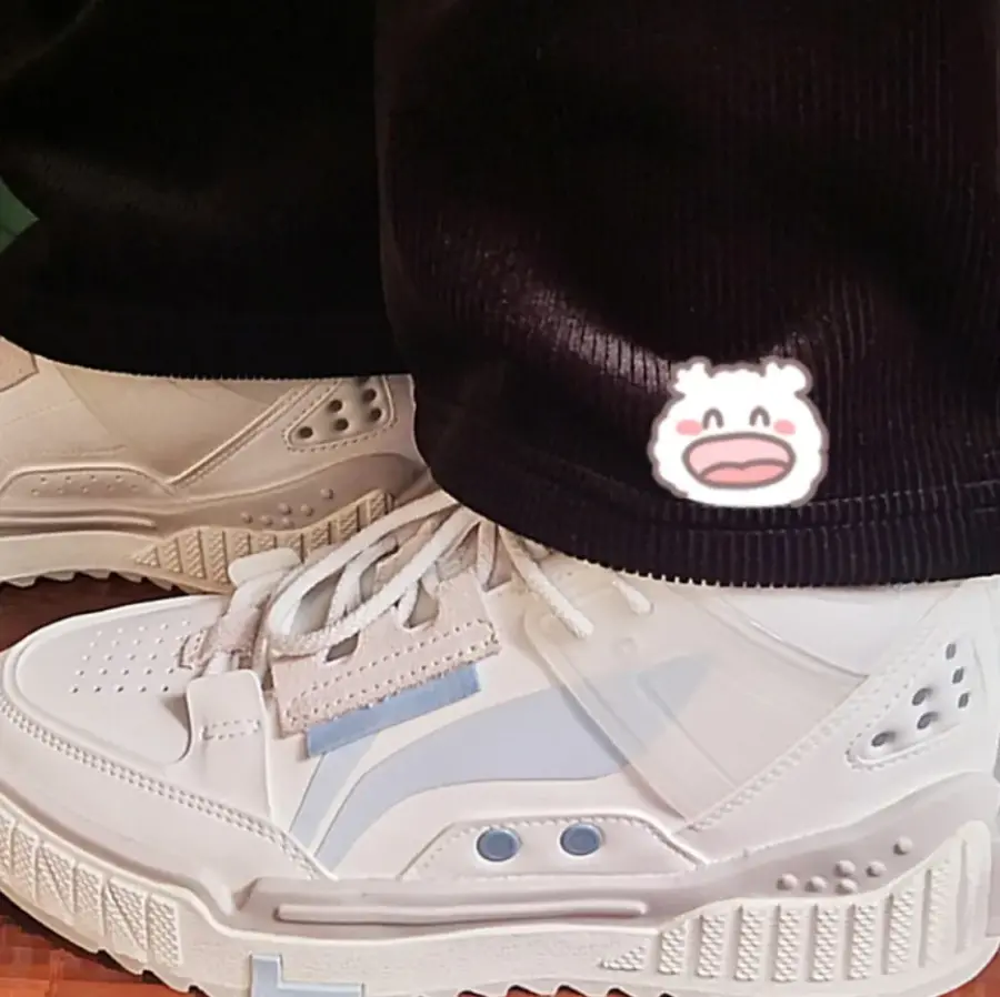 Giày Li Ning Middle Cut Classic 'White' AGCR312-2 - Ảnh 4