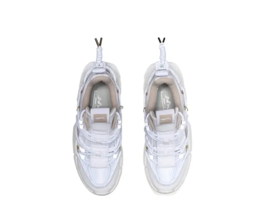 Giày Li Ning PanGu Men's Leisure 'White' AGLQ183-1 - Ảnh 6