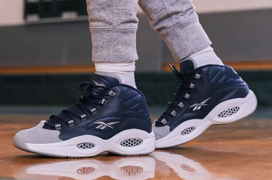 Giày Reebok Question Mid Georgetown 2020 (GS) FX1074 - Ảnh 2