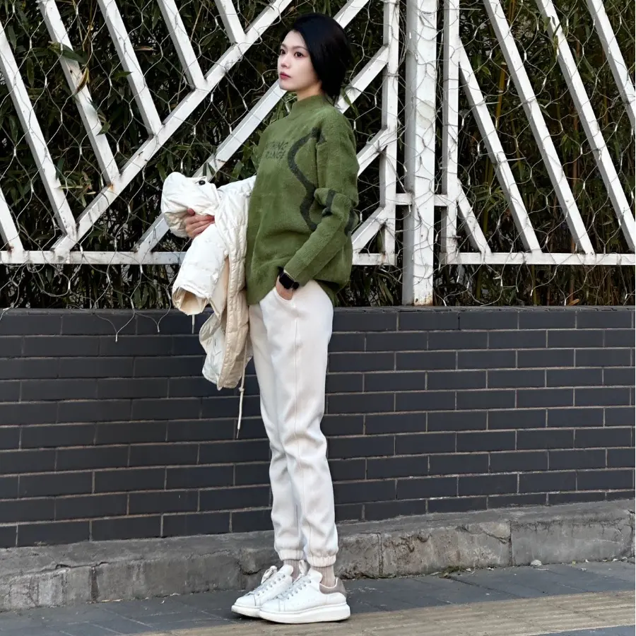 Giày Alexander McQueen Oversized Sneaker 'White Grey' 553680 WHGP7 9000 - Ảnh 3