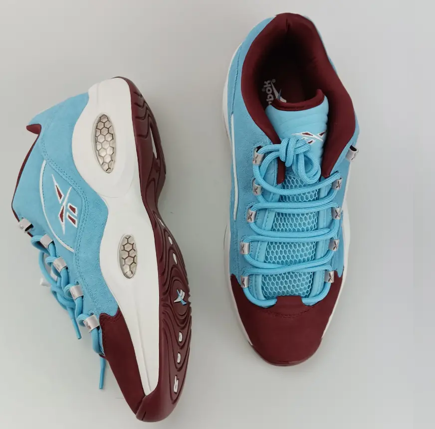 Giày Reebok Question Low Phillies 'Blue Burgundy' GZ0990 - Ảnh 5