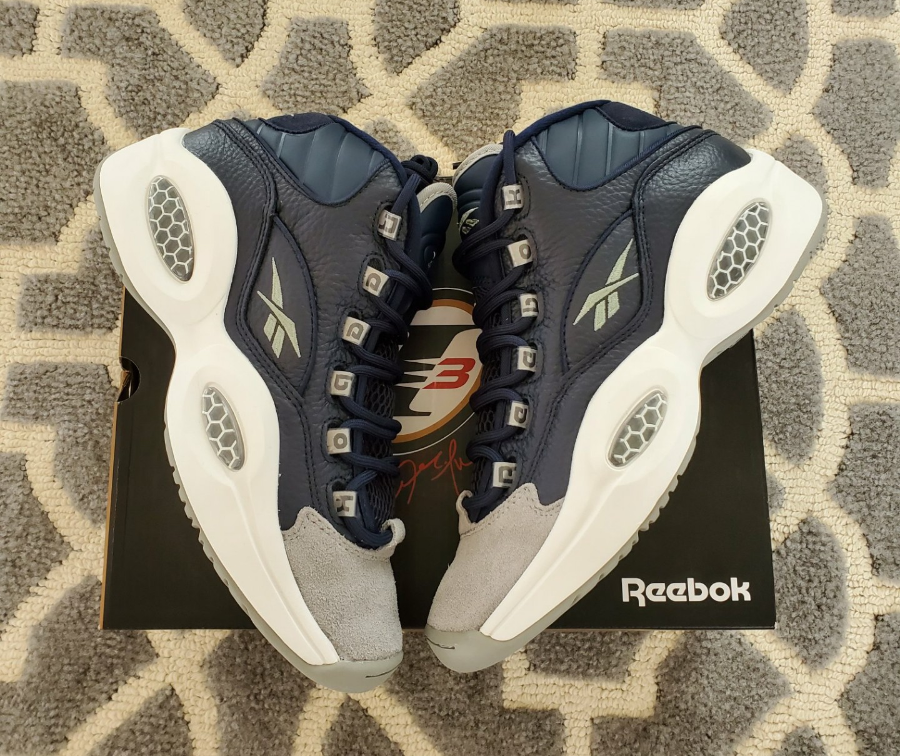Giày Reebok Question Mid 'Georgetown (2020)' FX0987 - Ảnh 3